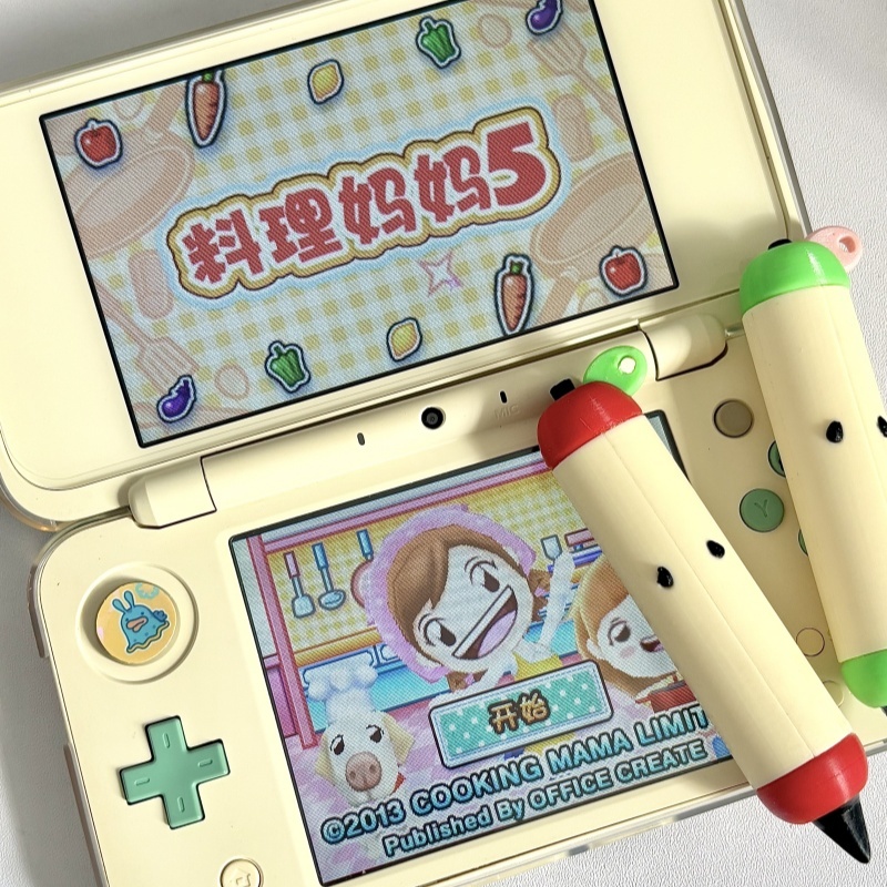 Gaming Accessories Cute - Stylus-Stift, niedliche Apfelform, 3D-gedruckt, feine Spitze