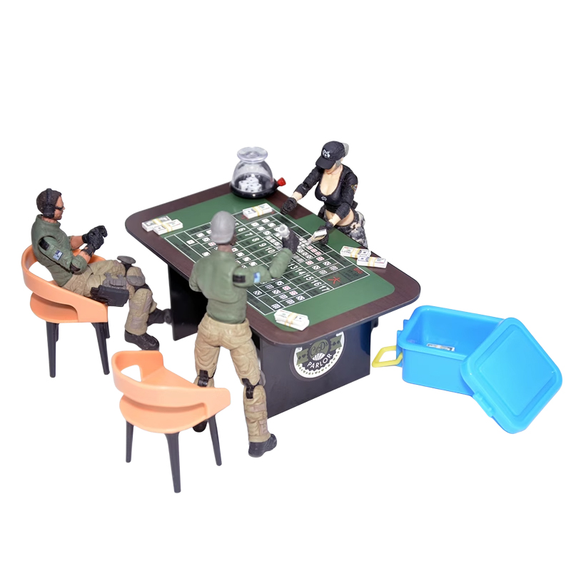 Gaming Accessories For 8 Year Old - Soldatenfigur im Maßstab 1:18, Szenenzubehör, Spieltisch