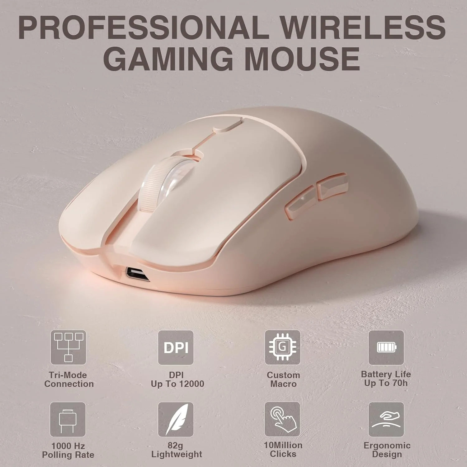 Gaming Accessories For Pc - AULA SC580X Tri-Mode Kabellose Gaming-Maus 12000DPI