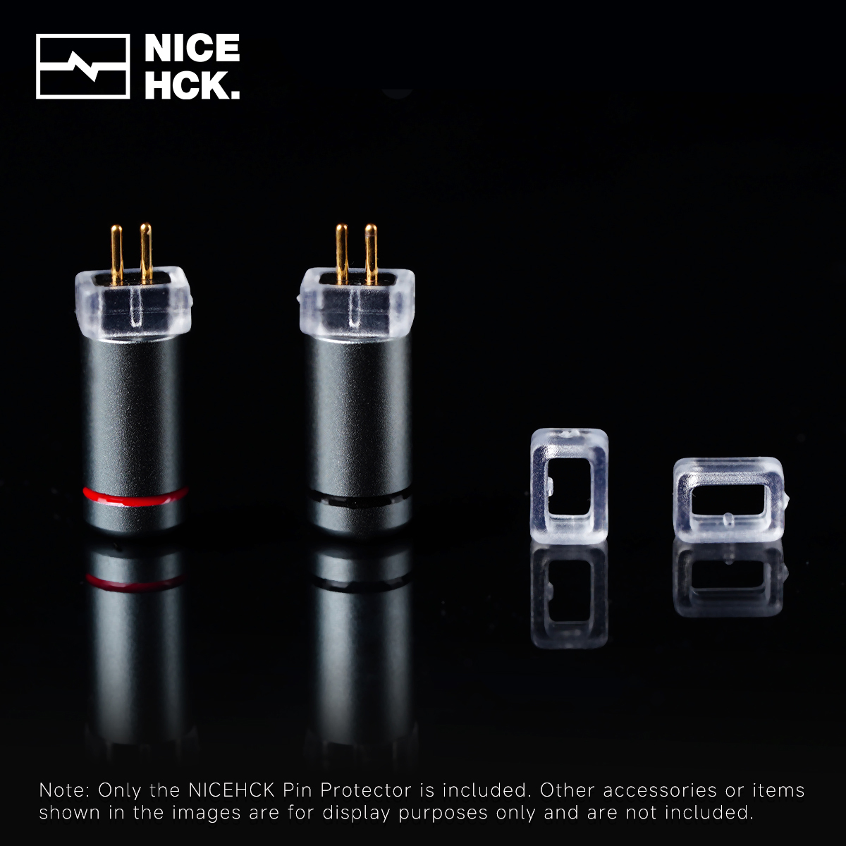 Sleeved Cable Kit - NICEHCK 0,78mm 2-Pin-Schutzkabel-Steckerhülse mit vergrößertem Kontaktbereich