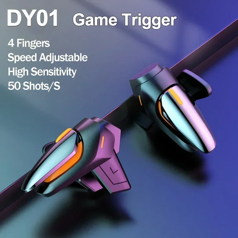 Gaming Accessories Iphone - DY01 Handy 4 Finger Gamepad Joystick