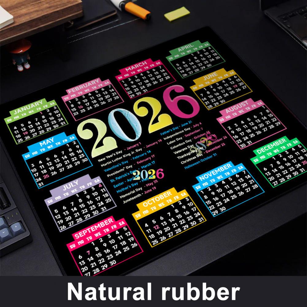 2026-Kalender-Mauspad, wasserd – Gaming Accessories For Pc Bewertung und Preis