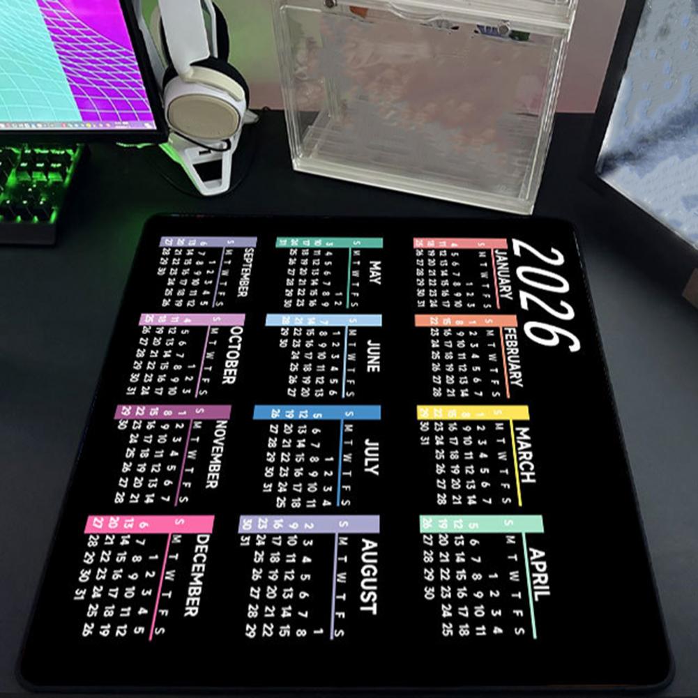 2026-Kalender-Mauspad, wasserd – Gaming Accessories For Pc Bewertung und Preis