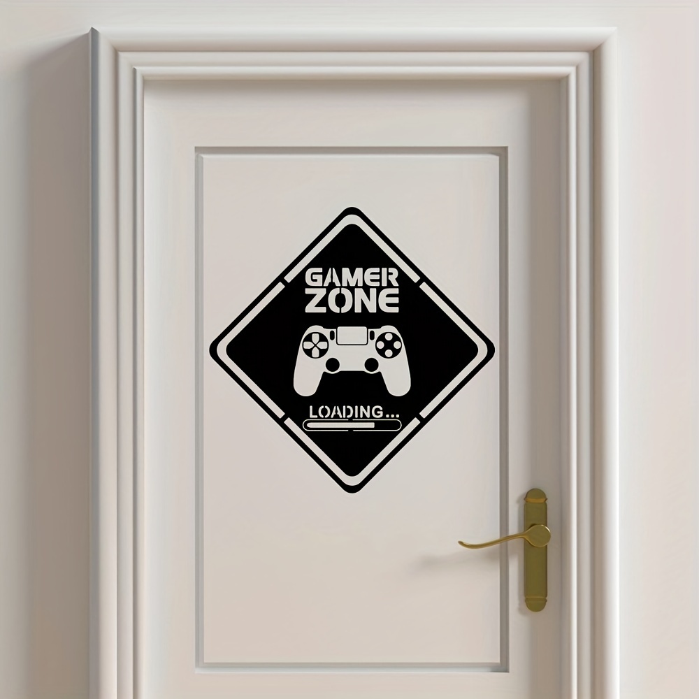 1 Stück Gamer Zone Tür Aufkleb – Gaming Accessories Bedroom Bewertung und Preis