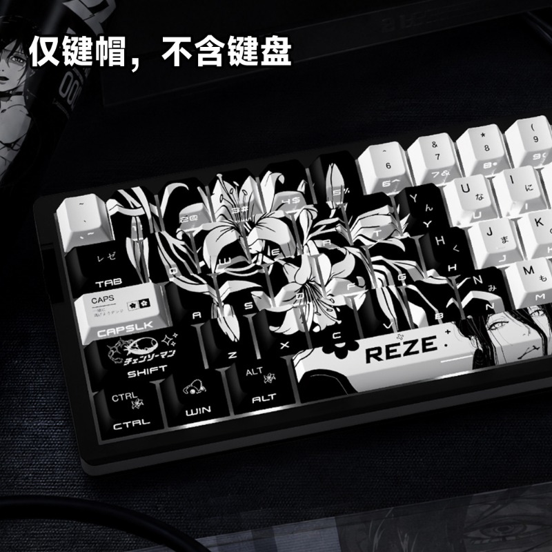 NEUE Reze 5.0 Anime-Tastenkapp – Gaming Accessories Cute Bewertung und Preis