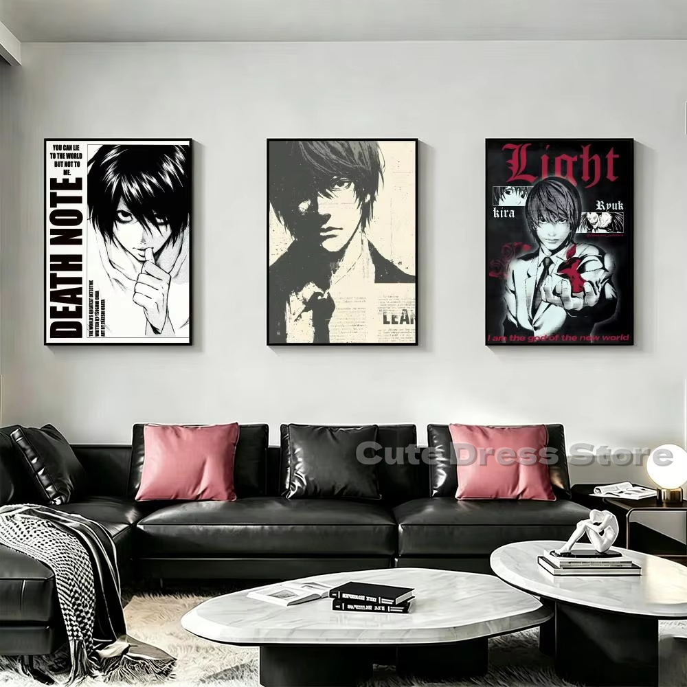 Death Note Leinwanddruck, unge – Gaming Accessories Bedroom Bewertung und Preis